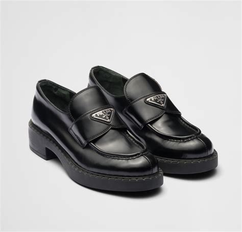 prada brooch loafer|Prada Brushed Leather Loafer Review: Why We Love .